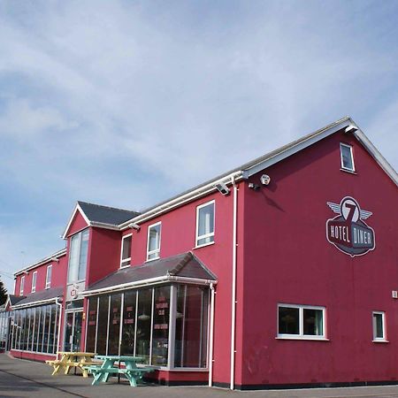 7Hotel Diner Halstead  Eksteriør billede